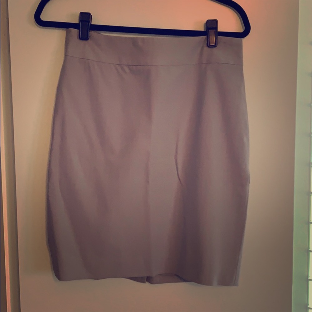 Banana Republic gray pencil skirt